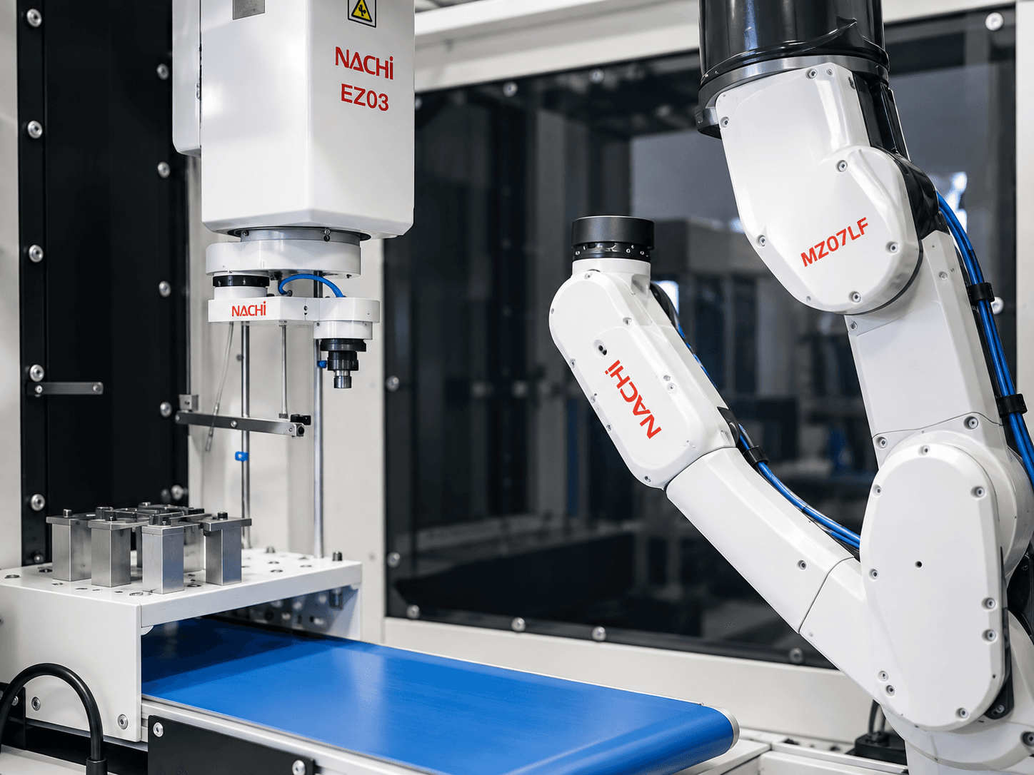 Integrirani SCARA robot za sortiranje insertov