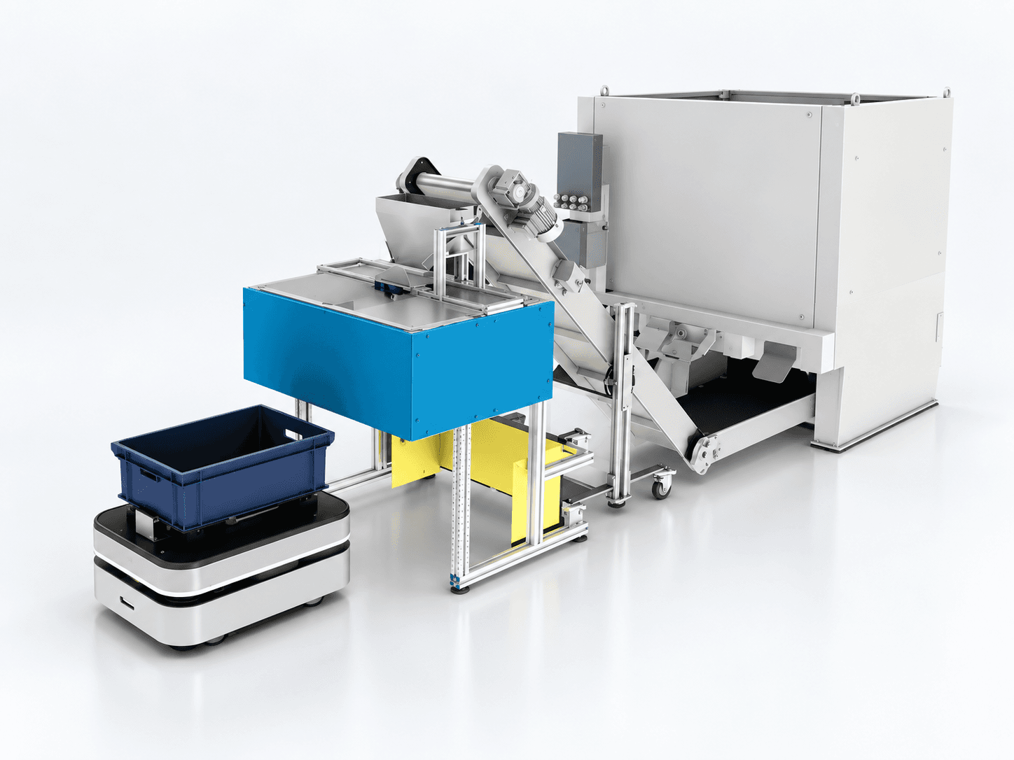 Mechanical Buffer Chute